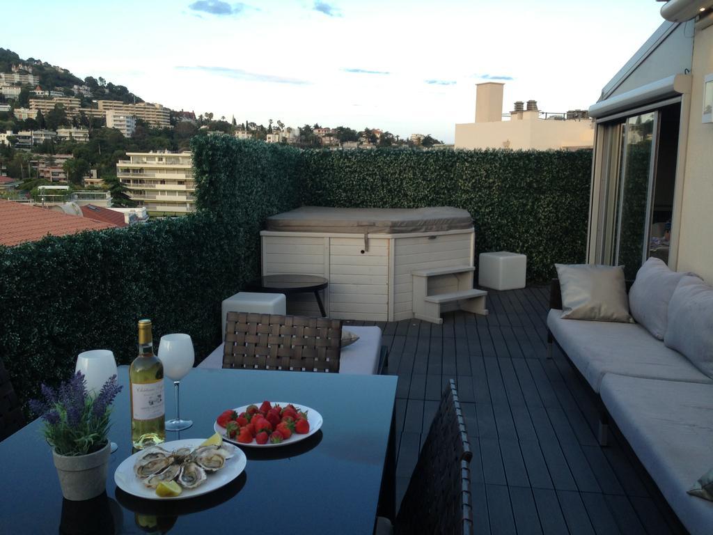 Penthouse With Jacuzzi On The Big Terrace Apartment Cannes Bagian luar foto